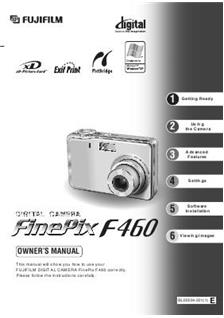 Fujifilm FinePix F460 manual. Camera Instructions.